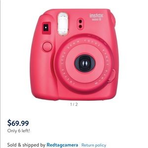 Instax mini 8 in raspberry
